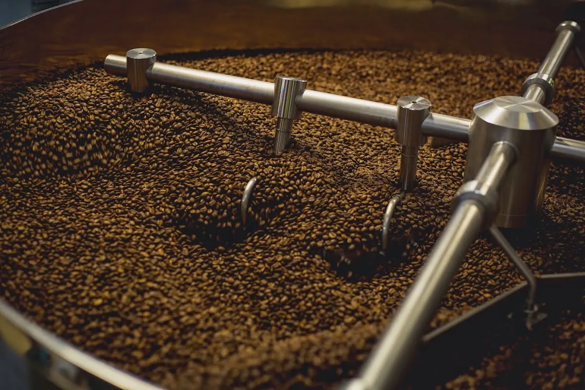 Allpress Espresso Roastery Cafe interior
