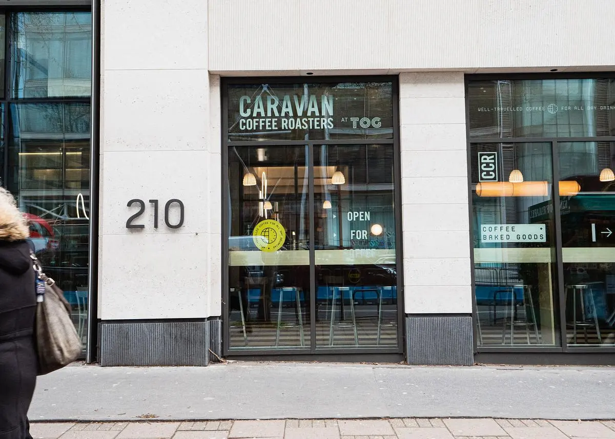 Caravan Coffee Roasters at The Office Group 210 Euston