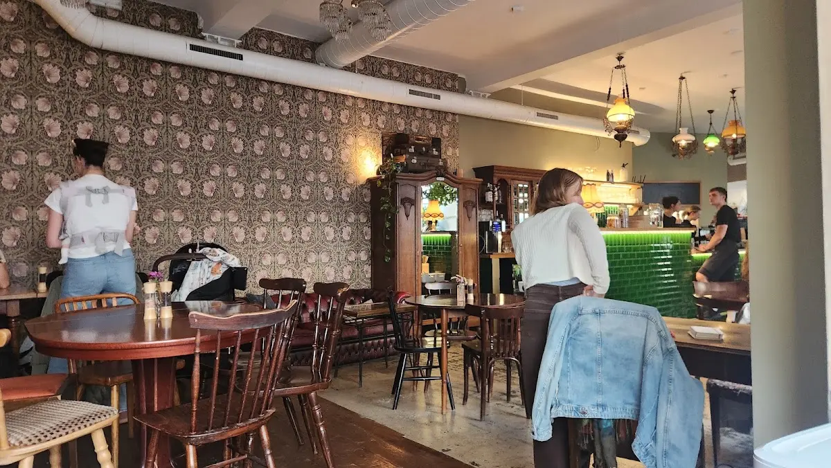 FLAT Cafe interior
