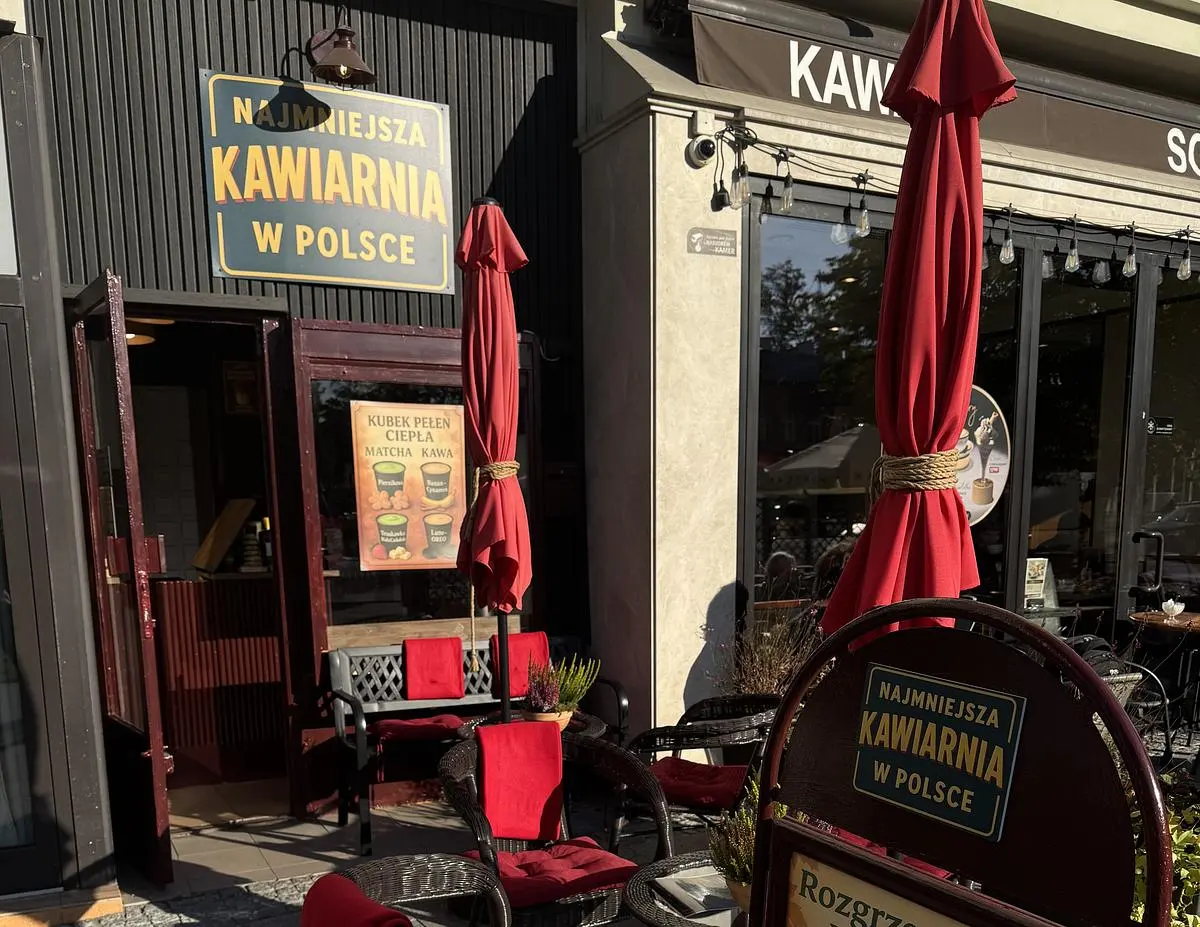 Najmniejsza kawiarnia w Polsce