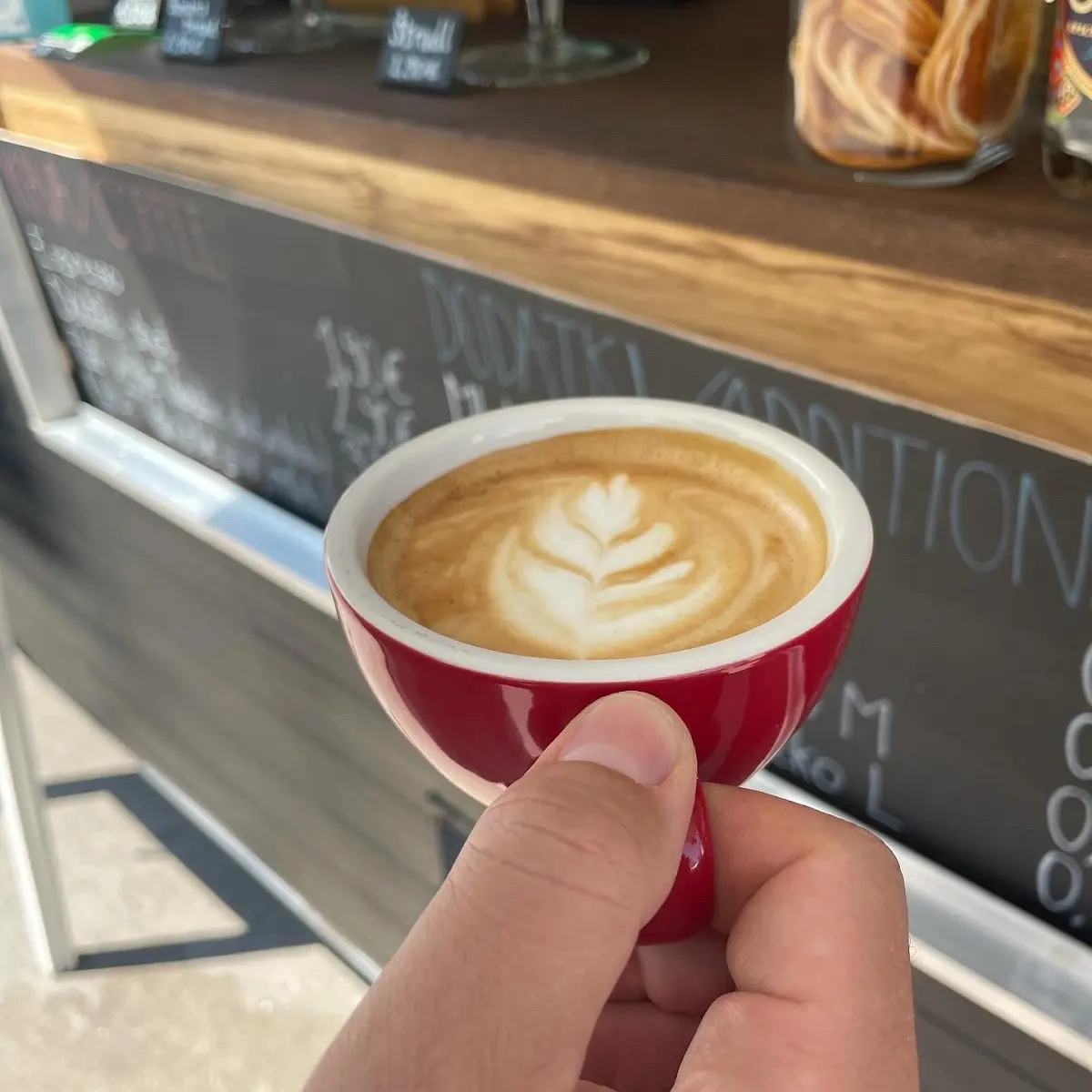 Tri Marije Coffee Trailer interior